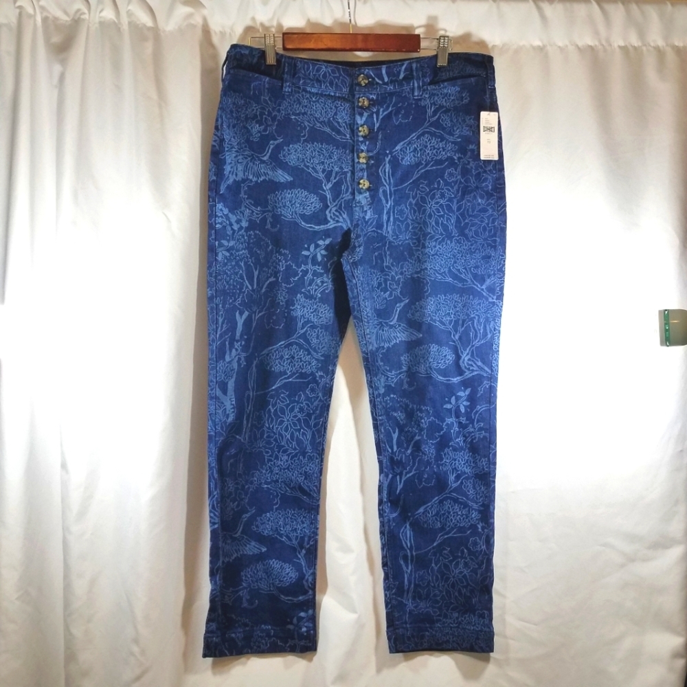 Anthropologie Pilcro and the Letter Press Ankle 32 NWT